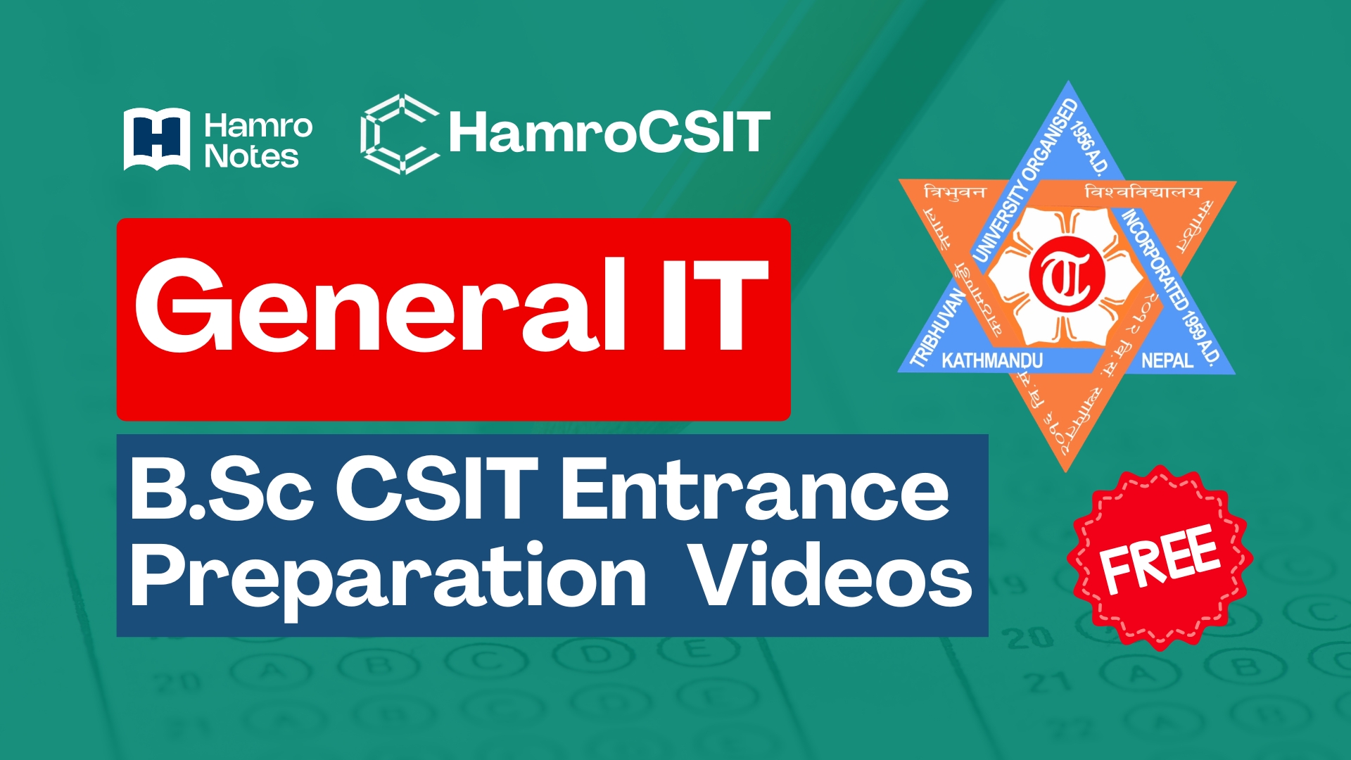 General IT entrance video course
